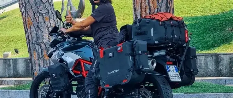 borse laterali moto moto begs Lone Rider